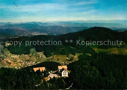 AK / Ansichtskarte Badenweiler Hotel Hochblauen Schwarzwald Fliegeraufnahme Kat. Badenweiler