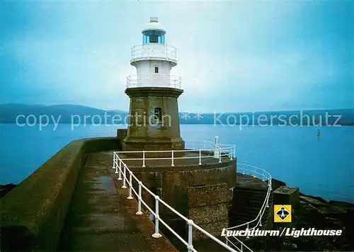 AK / Ansichtskarte Fishguard Pembrokeshire Leuchtturm lighthouse Motiv Nr 10 Briefmarken Vordruckalben Kat. Pembrokeshire