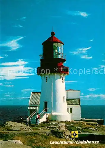 AK / Ansichtskarte Lindesnes Leuchtturm Motiv Nr 11 Briefmarken Vordruckalben