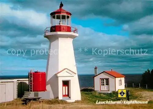 AK / Ansichtskarte Quebec Leuchtturm Forillonark Phare Motiv Nr 7 Briefmarken Vordruckalben Kat. Quebec