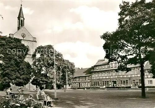 AK / Ansichtskarte Hasselfelde Rathaus Kat. Hasselfelde