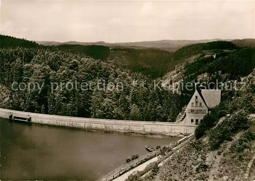 AK / Ansichtskarte Sosa Erzgebirge Talsperre des Friedens Kat. Sosa