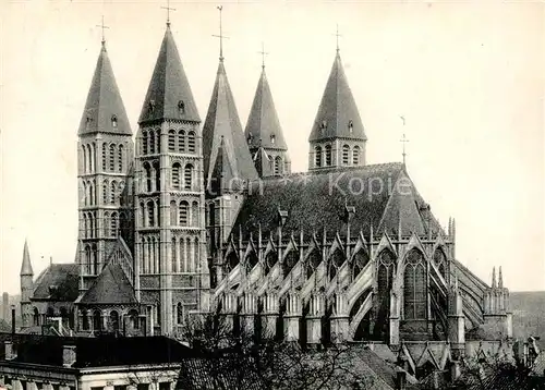 AK / Ansichtskarte Tournai Hainaut Cathedrale Kat. 