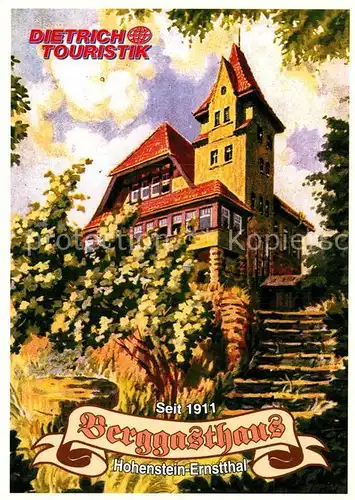 AK / Ansichtskarte Ernstthal Repro Hohenstein Berggasthaus von 1911 Kat. Lauscha Rennsteig