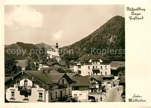 AK / Ansichtskarte Ruhpolding Teilansicht  Kat. Ruhpolding