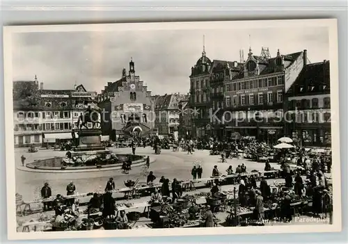 AK / Ansichtskarte Landau Pfalz Paradeplatz Kat. Landau in der Pfalz