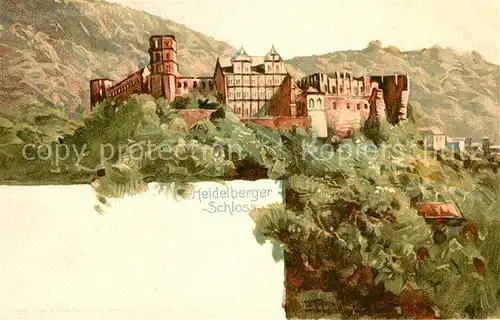 AK / Ansichtskarte Heidelberg Neckar Schloss Kat. Heidelberg
