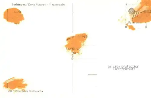 AK / Ansichtskarte Bochingen Hauptstrasse Kat. Oberndorf am Neckar