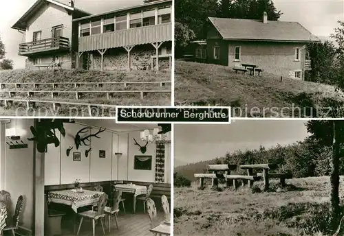 AK / Ansichtskarte Schoenbrunn Schleusegrund Schoenbrunner Berghuette Kat. Schleusegrund