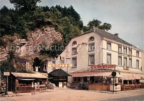 AK / Ansichtskarte Remouchamps Liege Entree de la Grotte Hotel Restaurant Kat. 