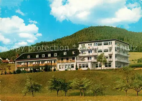 AK / Ansichtskarte Klosterreichenbach Kurhaus Hotel Waldgrund Luftkurort im Murgtal Kat. Baiersbronn