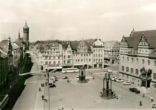 AK / Ansichtskarte Wittenberg Lutherstadt Marktplatz Kat. Wittenberg