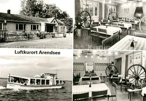 AK / Ansichtskarte Arendsee Altmark Restaurant Alte Schmiede Kat. Arendsee