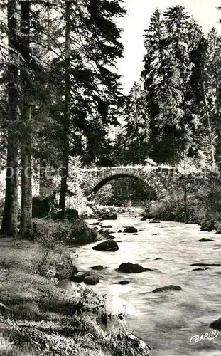 AK / Ansichtskarte Gerardmer Vosges La Vologne au Pont des Fees Kat. Gerardmer