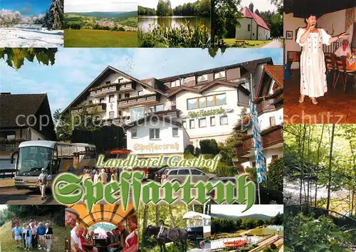 AK / Ansichtskarte Frammersbach Landhotel Gasthof Spessartruh Kat. Frammersbach