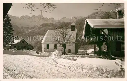 AK / Ansichtskarte Hinterstein Bad Hindelang Im hinteren Dorf