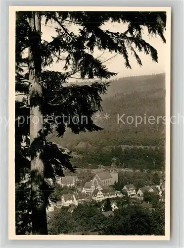 AK / Ansichtskarte Bad Liebenzell Teilansicht mit Mission  Kat. Bad Liebenzell