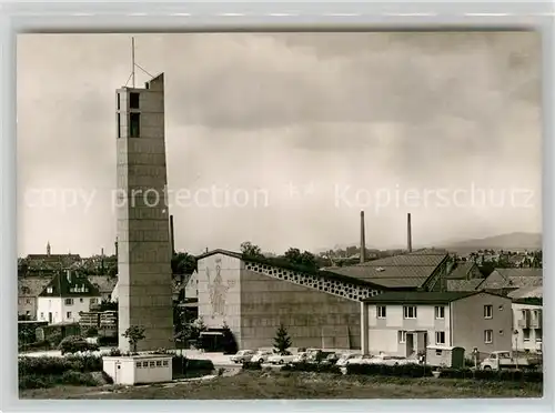 AK / Ansichtskarte Landau Pfalz Kirche Christkoenig Kat. Landau in der Pfalz