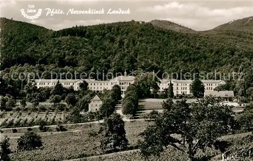 AK / Ansichtskarte Landau Pfalz Pfaelzer Nervenklinik Landeck Kat. Landau in der Pfalz