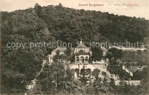 AK / Ansichtskarte Bad Bergzabern Villa Westhoven Kat. Bad Bergzabern