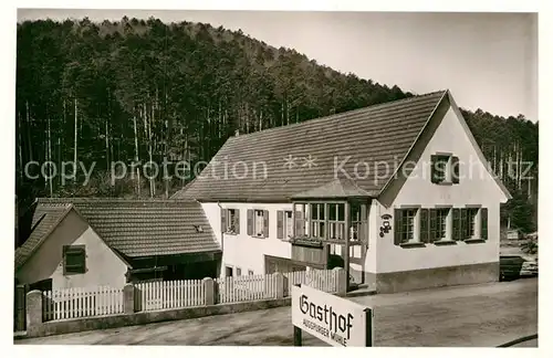 AK / Ansichtskarte Bad Bergzabern Augspurger Muehle Kat. Bad Bergzabern