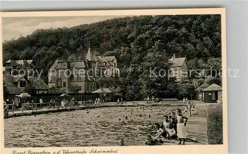 AK / Ansichtskarte Bad Bergzabern Schwimmbad Kat. Bad Bergzabern