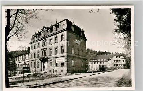 AK / Ansichtskarte Bad Bergzabern Kneippkurheim Friedrichsruhe Kat. Bad Bergzabern