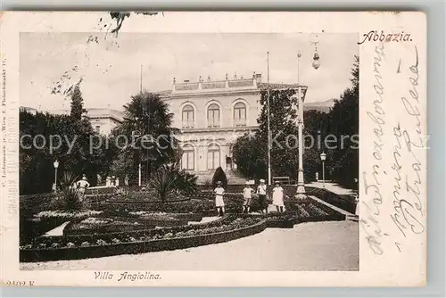 AK / Ansichtskarte Abbazia Istrien Villa Agiolina Kat. Seebad Kvarner Bucht