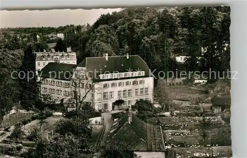 AK / Ansichtskarte Bad Bergzabern Ev Haushaltungsschule Waldmuehle Kat. Bad Bergzabern