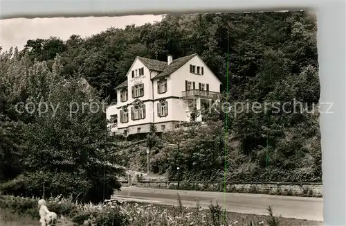 AK / Ansichtskarte Bad Bergzabern Kur Pension Daheim Kat. Bad Bergzabern