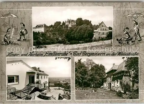 AK / Ansichtskarte Bad Bergzabern Kinderkurheim Emilienruhe Garten Kat. Bad Bergzabern