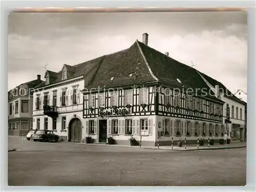 AK / Ansichtskarte Bad Bergzabern Hotel Roessel Kat. Bad Bergzabern