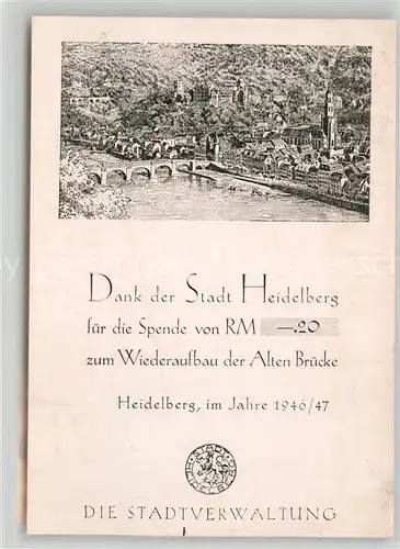 AK / Ansichtskarte Heidelberg Neckar Panorama Kat. Heidelberg