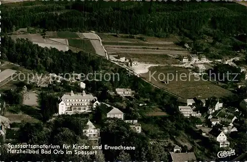 AK / Ansichtskarte Bad Orb Fliegeraufnahme Spessartsanatorium Kat. Bad Orb