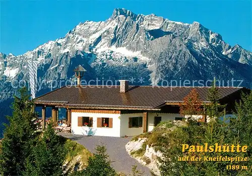 AK / Ansichtskarte Paulshuette Kneifelspitze  Kat. Berchtesgaden
