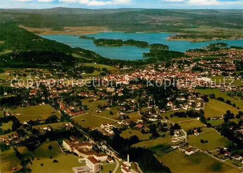 AK / Ansichtskarte Murnau Staffelsee Fliegeraufnahme