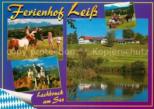 AK / Ansichtskarte Lechbruck See Ferienwohnungen Leiss Kat. Lechbruck am See