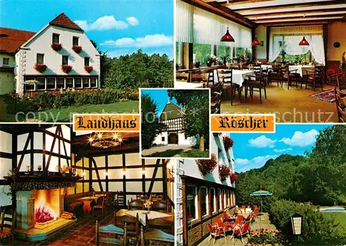 AK / Ansichtskarte Preussisch Oldendorf Landhaus Roescher Kat. Preussisch Oldendorf