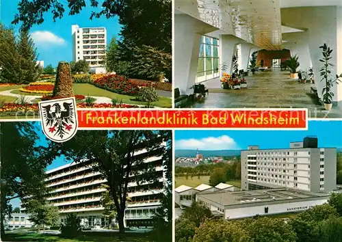 AK / Ansichtskarte Bad Windsheim Frankenlandklinik  Kat. Bad Windsheim