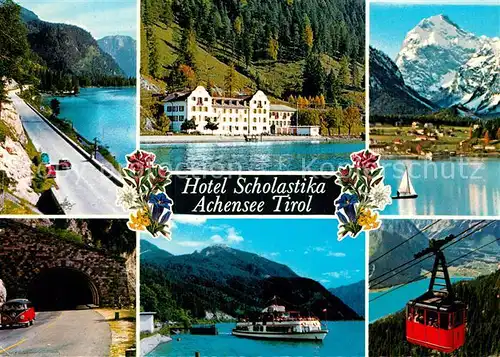 AK / Ansichtskarte Achensee Hotel Scholastika Kat. Eben am Achensee
