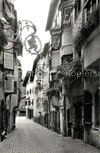 AK / Ansichtskarte Chiusa Klausen Suedtirol Gasse Kat. Eisacktal