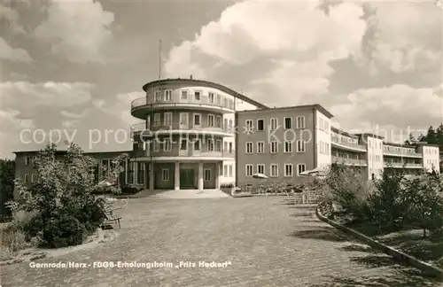 AK / Ansichtskarte Gernrode Harz FDGB Erholungsheim Fritz Heckert Kat. Gernrode Harz