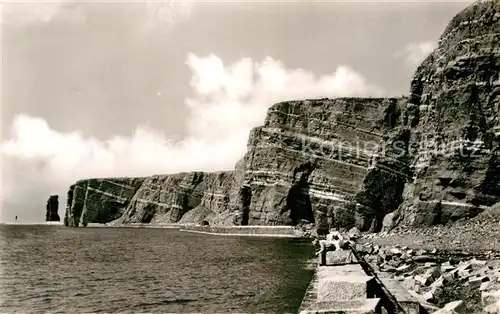 AK / Ansichtskarte Helgoland Westkueste Steilkueste Kat. Helgoland