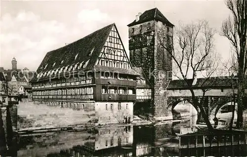 AK / Ansichtskarte Nuernberg Henkersteg Kat. Nuernberg