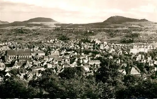 AK / Ansichtskarte Schwaebisch Gmuend Stadtpanorama Kat. Schwaebisch Gmuend