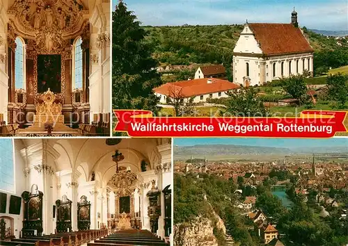 AK / Ansichtskarte Rottenburg Neckar Wallfahrtskirche Weggental Kat. Rottenburg am Neckar