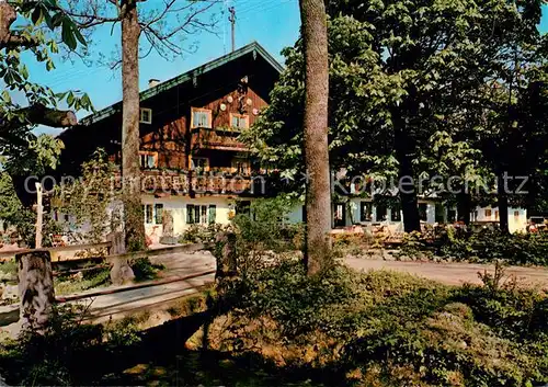 AK / Ansichtskarte Bad Heilbrunn Gasthaus Cafe Ramsau Pension Kat. Bad Heilbrunn