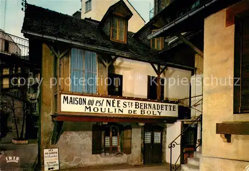 AK / Ansichtskarte Lourdes Hautes Pyrenees Maison natale de Ste Bernadette Kat. Lourdes