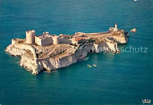 AK / Ansichtskarte Marseille Bouches du Rhone Fliegeraufnahme Chateau