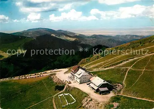 AK / Ansichtskarte Belchen Baden Fliegeraufnahme Hotel Belchenhaus Kat. Neuenweg